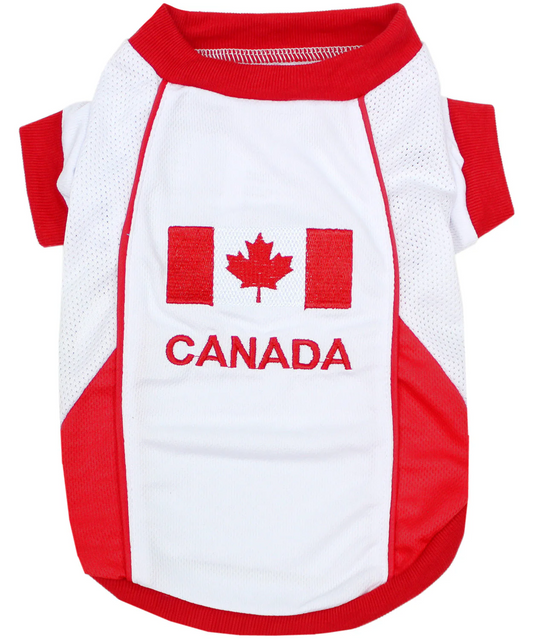 Parisian Pet Team Canada Dog Jersey