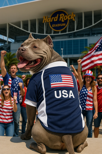 Parisian USA Dog Jersey