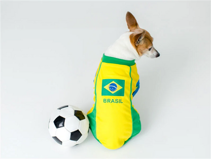 Parisian Pet Team Brazil Dog Jersey