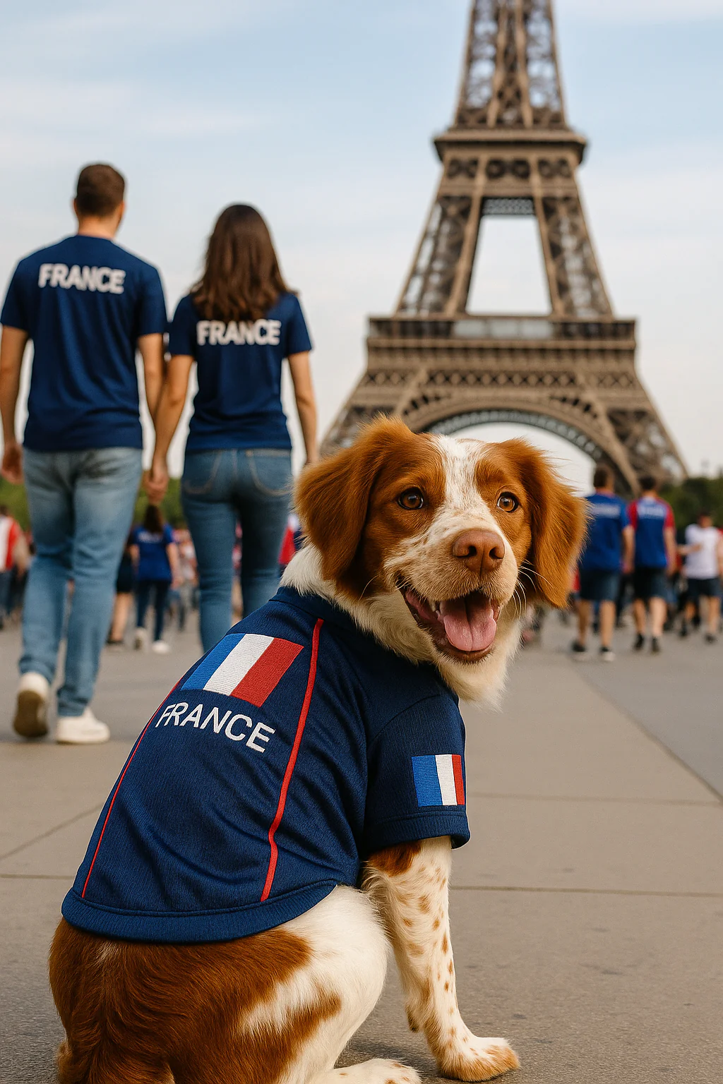 Parisian Pet Team France Dog Jersey