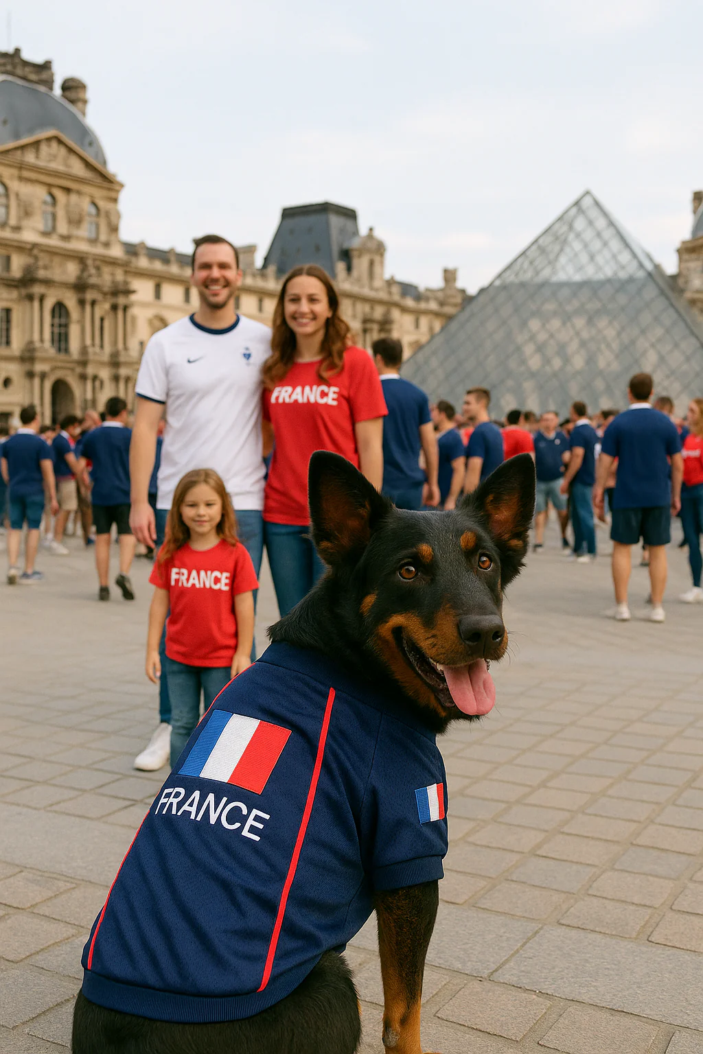 Parisian Pet Team France Dog Jersey