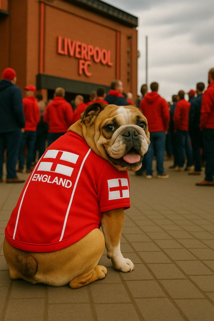 Parisian Pet Team England Dog Jersey