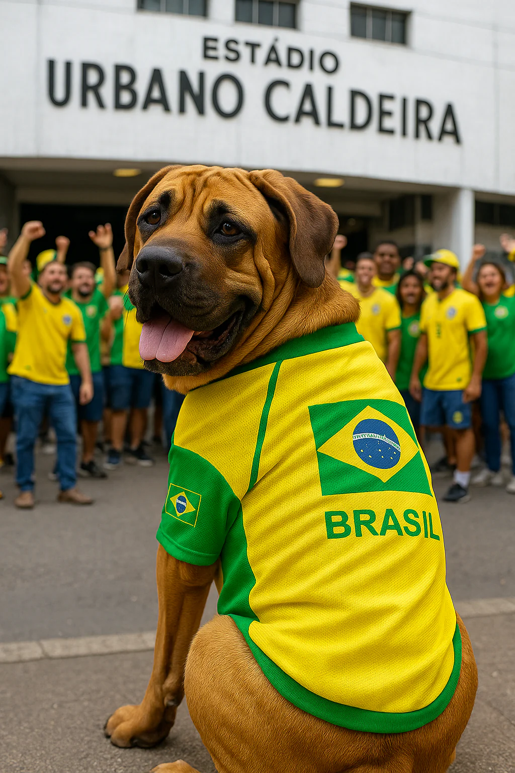 Parisian Pet Team Brazil Dog Jersey