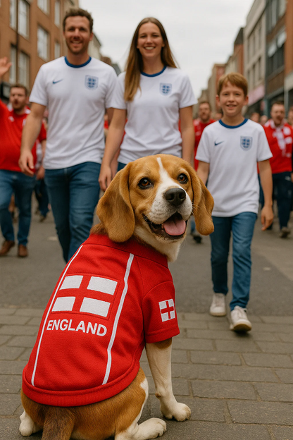 Parisian Pet Team England Dog Jersey
