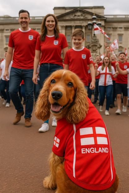 Parisian Pet Team England Dog Jersey