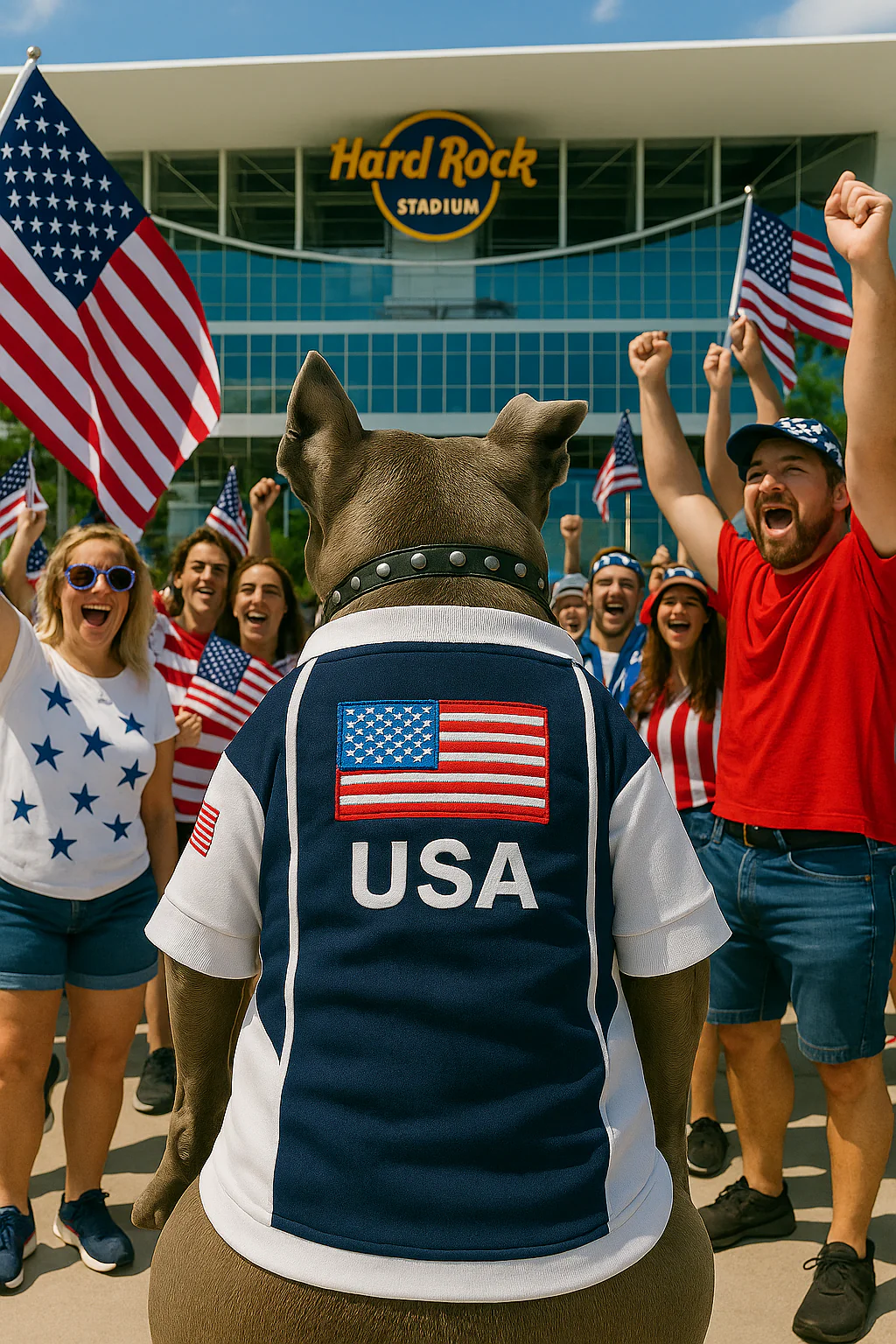 Parisian USA Dog Jersey